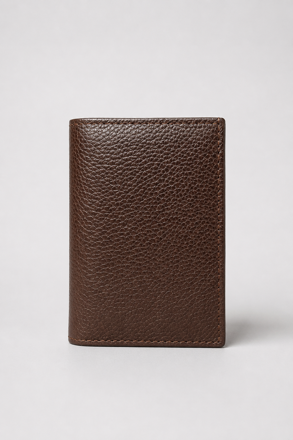 Leather Essential Classic Bifold Wallet – Brown
