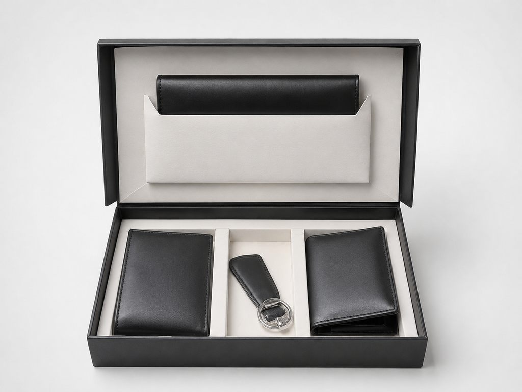 Leather Essential Signature Gift Box