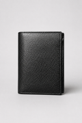 Leather Essential Elite Executive Wallet – Black