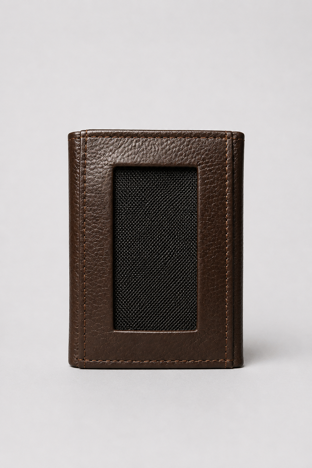 Leather Essential Classic Bifold Wallet – Brown