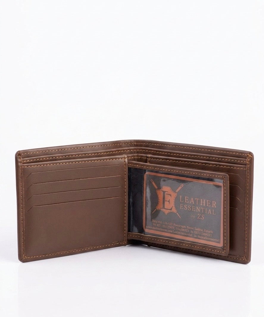 Leather Essential Signature Wallet