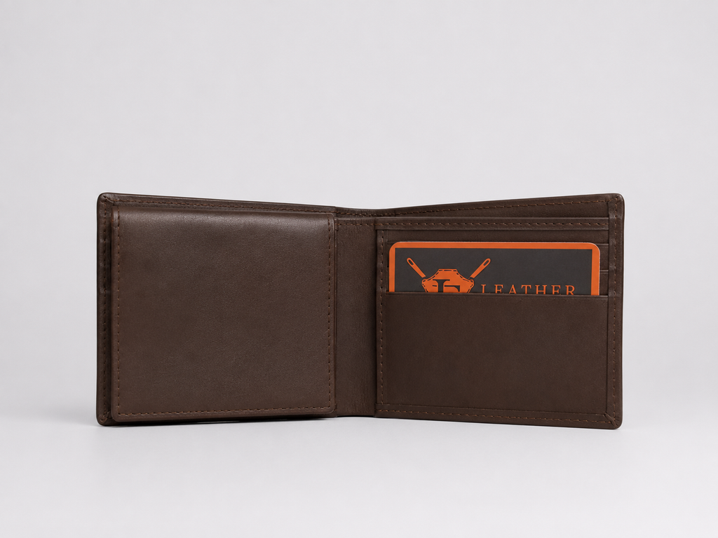 Leather Essential Classic Bifold Wallet