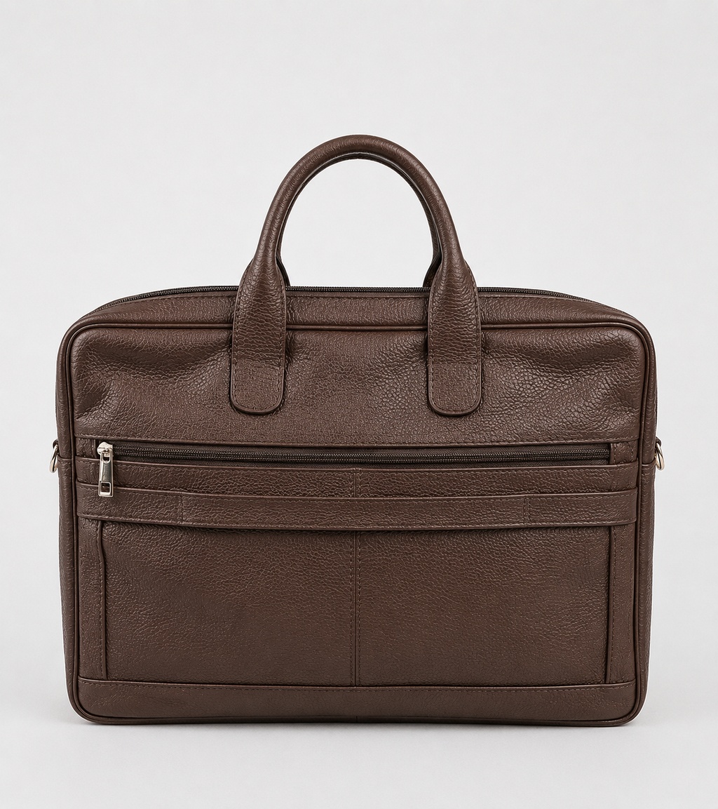 Executive Classic Leather Laptop Bag