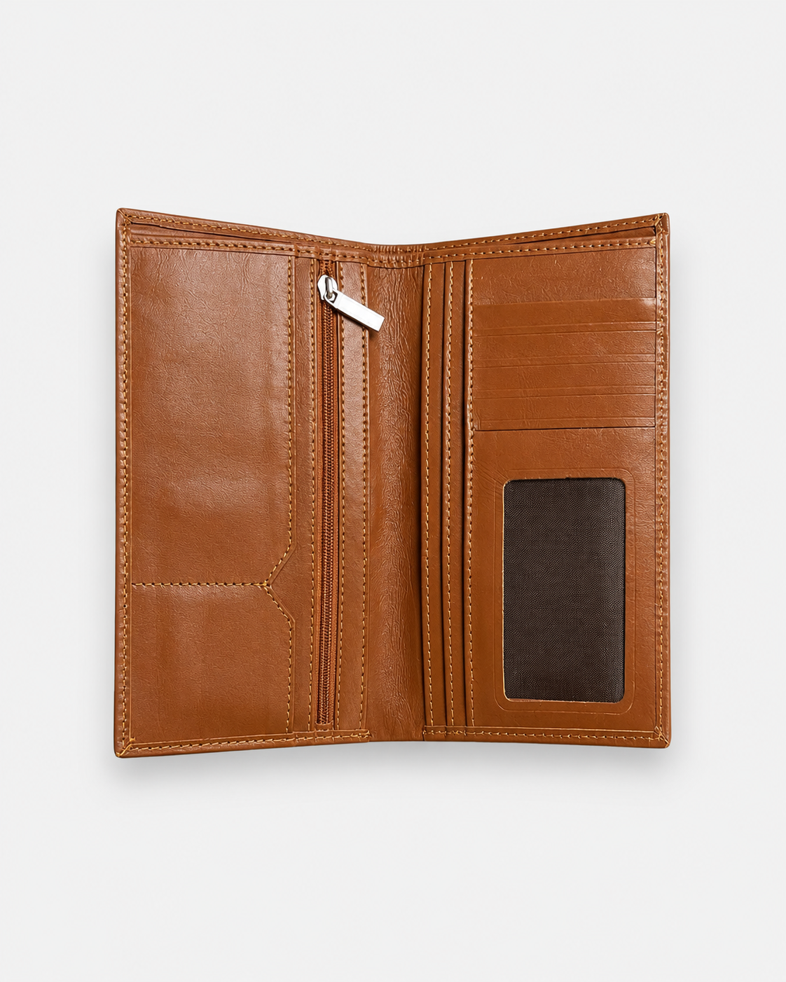 Classic Cow Leather Long Wallet