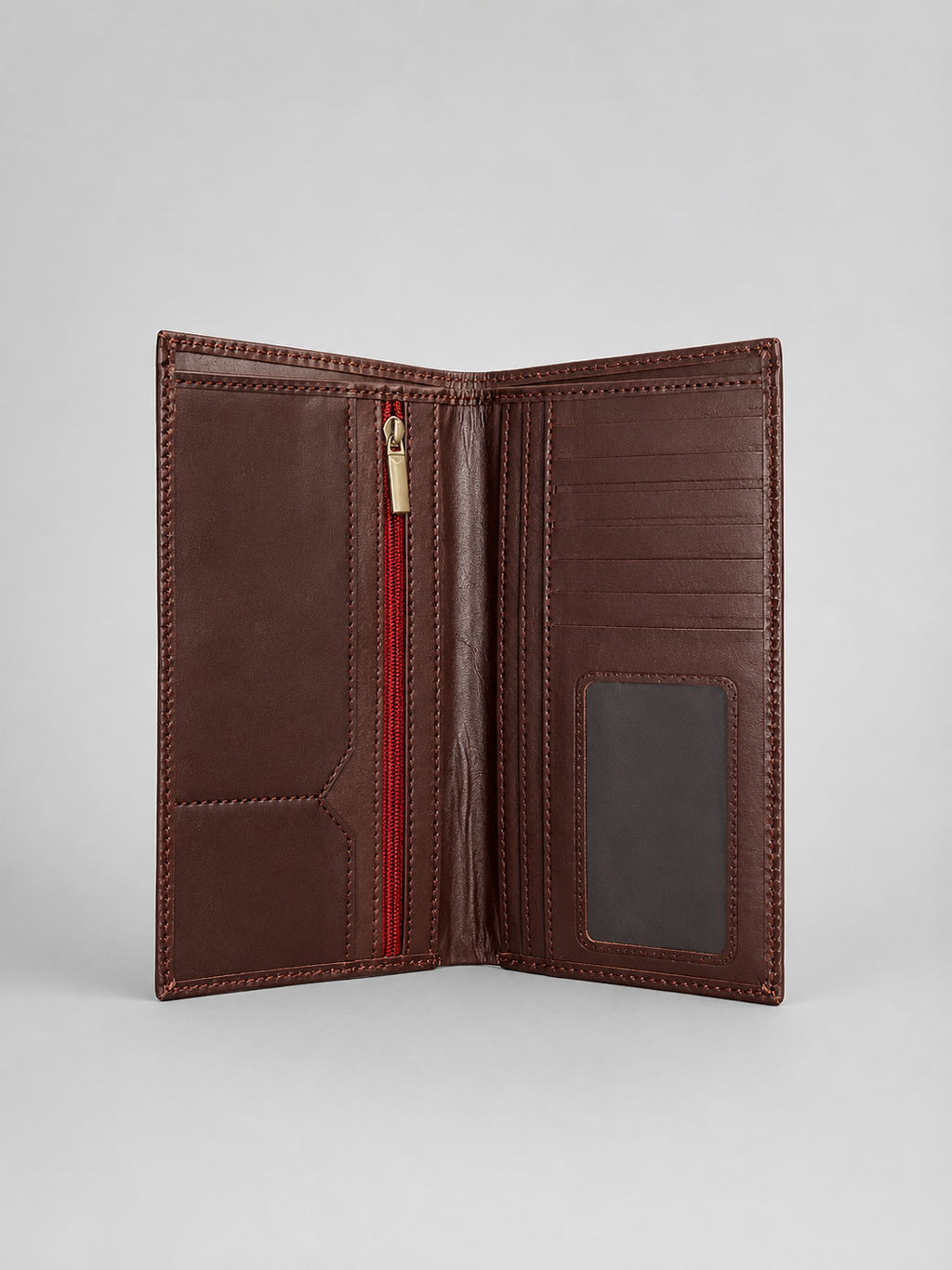 Classic Cow Leather Long Wallet