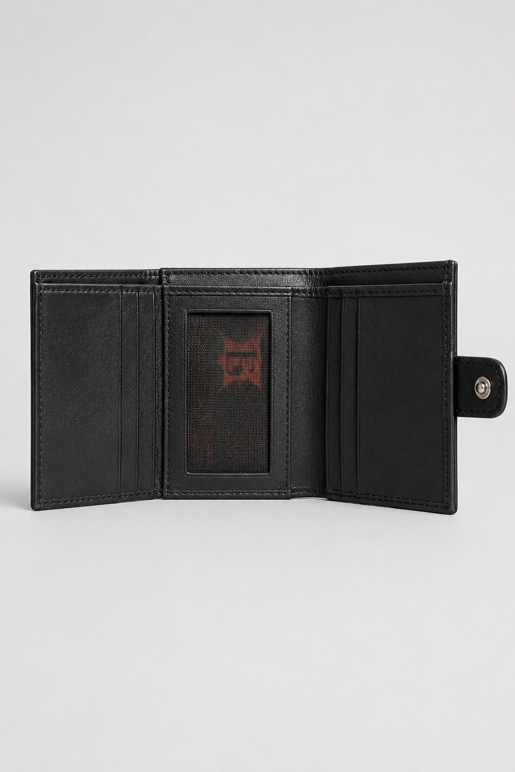 Leather Essential Executive 13-Slot Wallet – Black