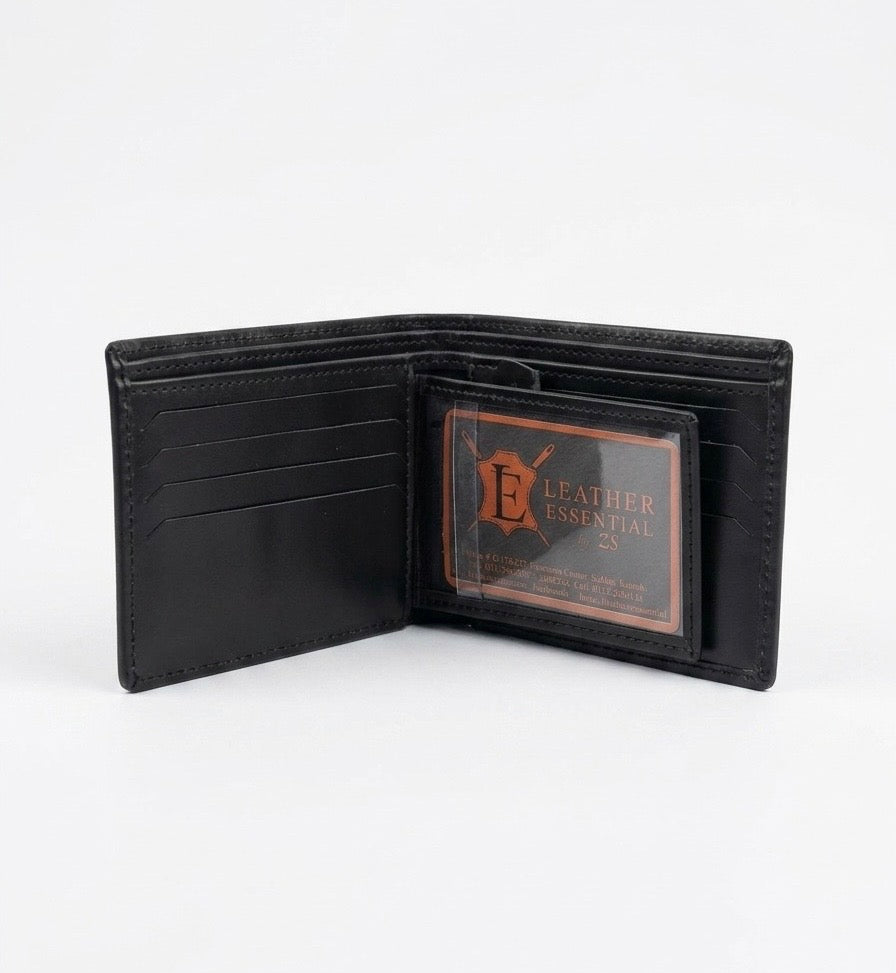 Leather Essential Signature Wallet