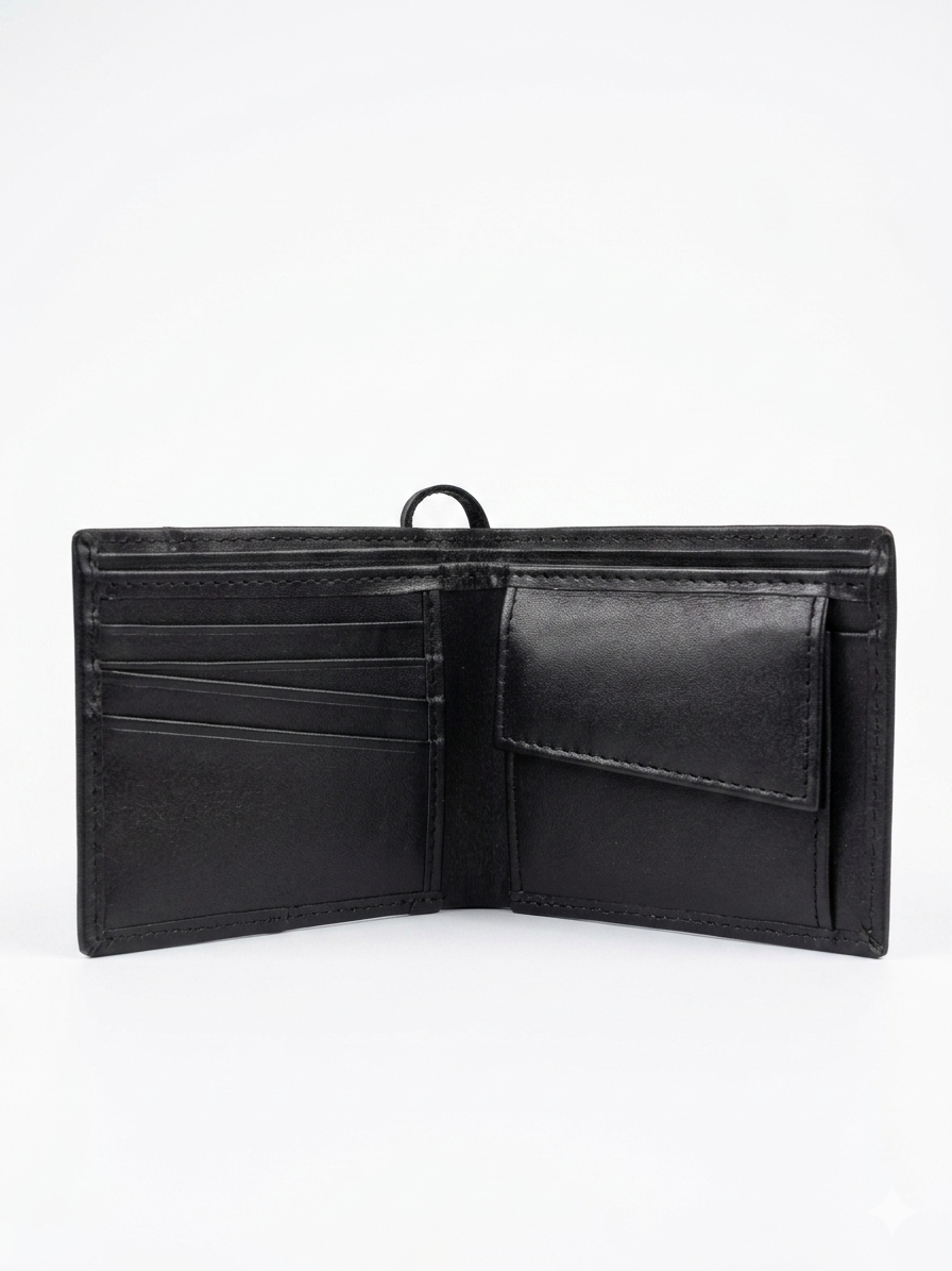 Aero Stripe Leather Wallet