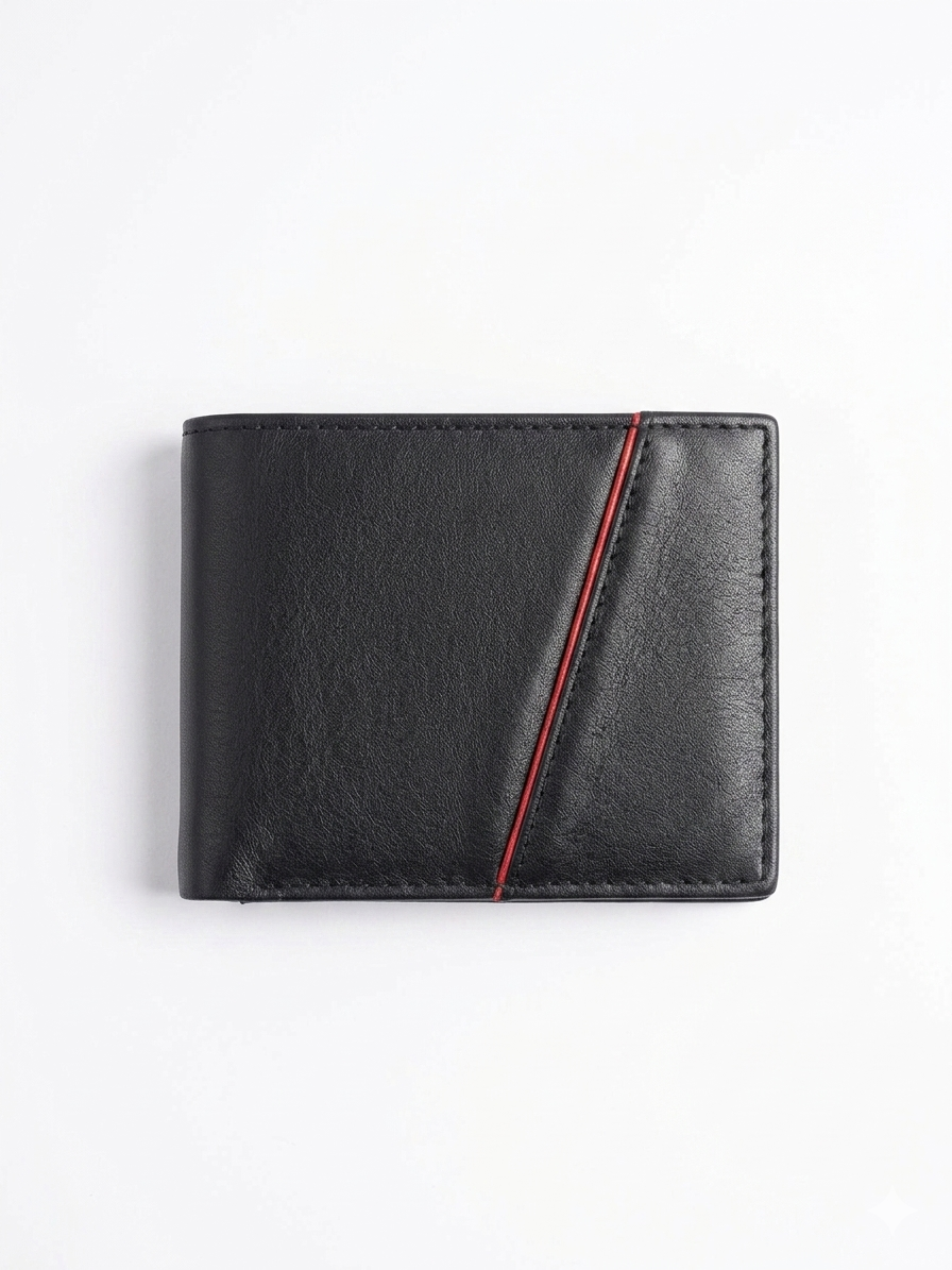 Aero Stripe Leather Wallet