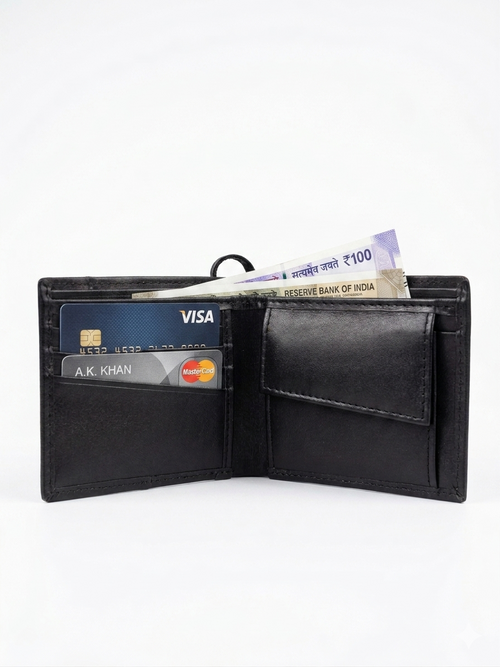 Aero Stripe Leather Wallet